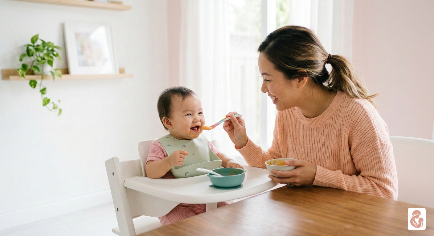 ăn dặm là gì cho bé 6 tháng