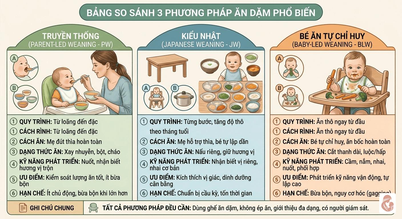 so sanh cac phuong phap an dam