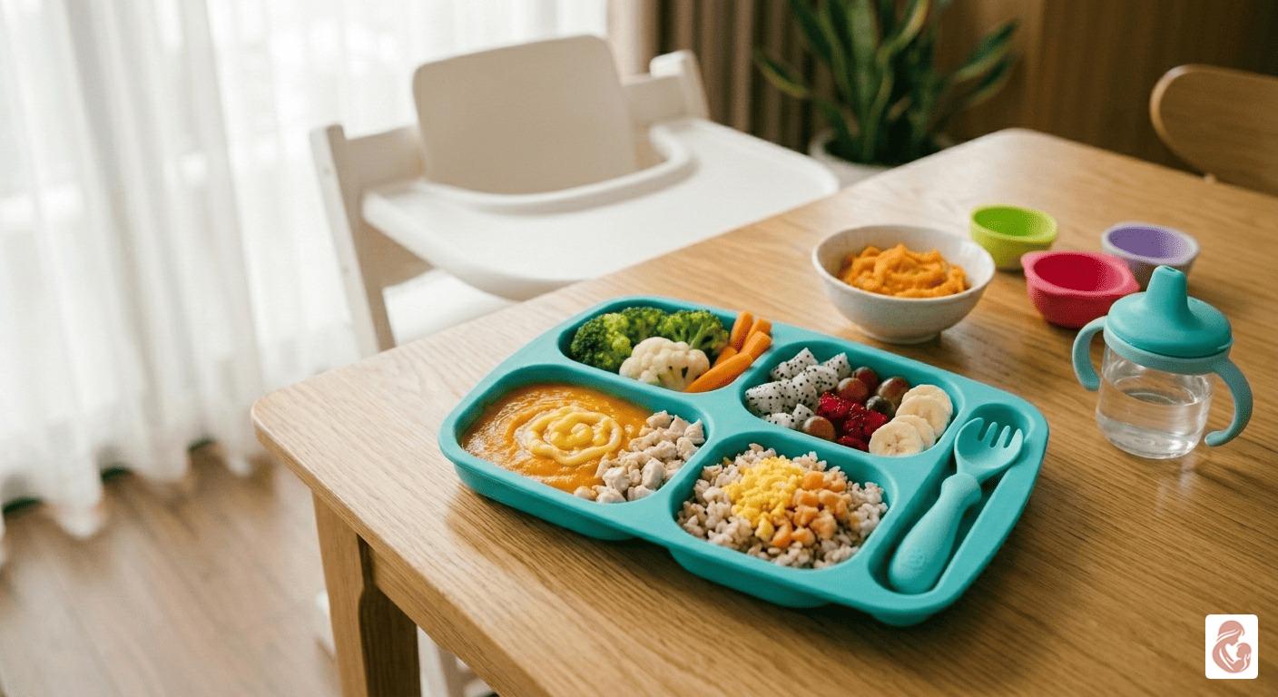 thực phẩm ăn dặm đầu tiên cho bé