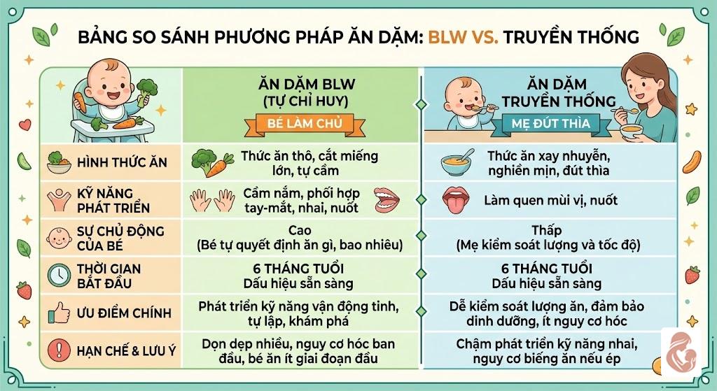 bang-so-sanh-an-dam-blw-va-truyen-thong