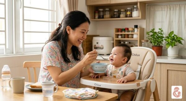 Lịch ăn dặm cho bé 6 tháng khoa học