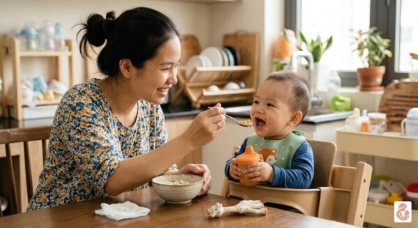 Lịch ăn dặm cho bé 9 tháng khoa học