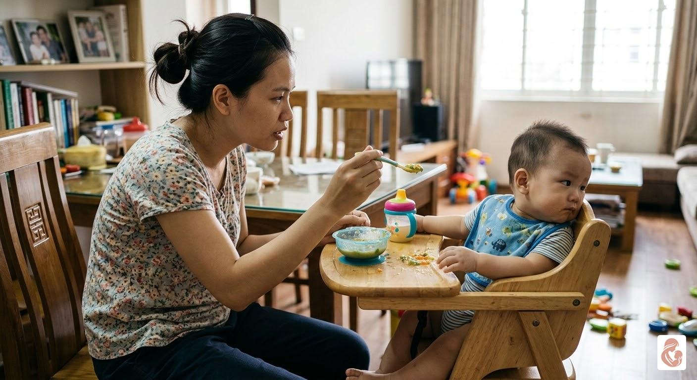 Sai lầm khi xây dựng lịch ăn dặm cho bé 7 tháng