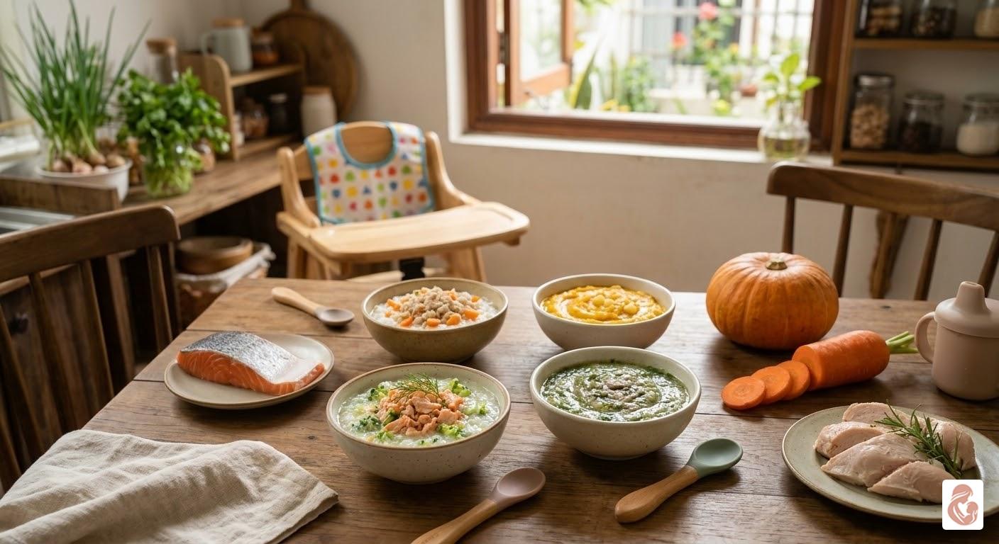 Thực phẩm tốt cho bé 10 tháng